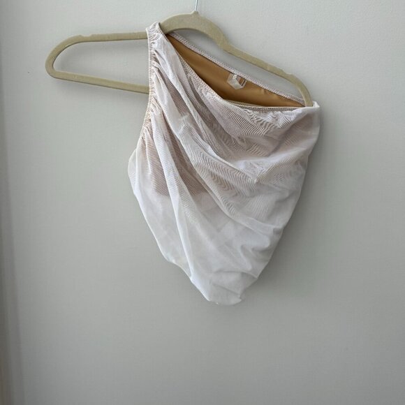 NORMA KAMALI Diana One-Shoulder Top and Skirt Set - Picture 2 of 8